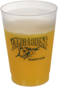 Promotional Stadium Cups: 8oz Frosted Flexible Cups